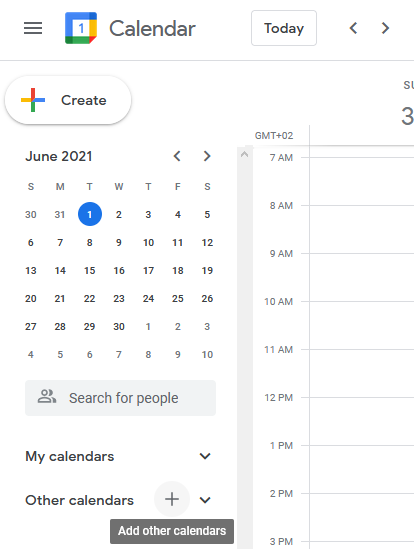 Add Other Calendars