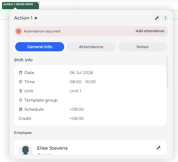 Shift Tooltip